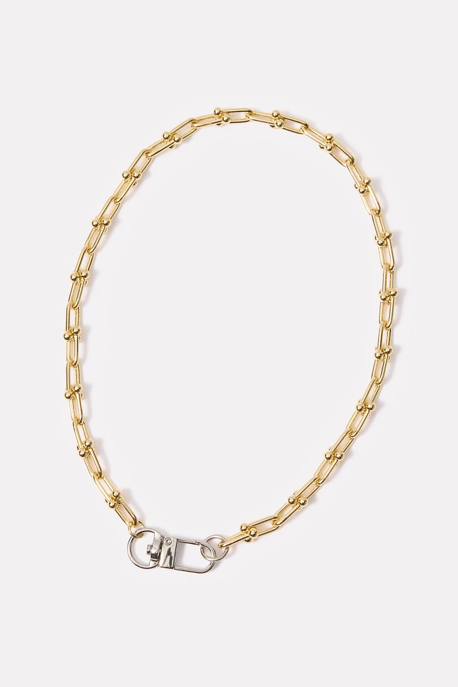 Mina U Link Chain Necklace
