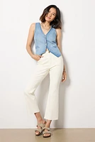 Petite Kelsey High Rise Ankle Flare