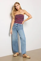 Leti Striped Tube Top