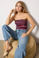Leti Striped Tube Top