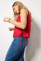 Gio Little Linen V Neck