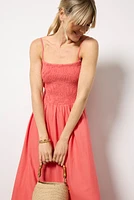Bayside Linen Maxi Dress