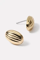 Rhiannon Button Earring