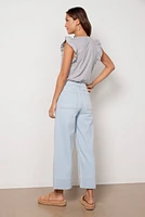 70s Patch Pocket Crop