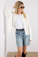 Trimmer Knit Shacket