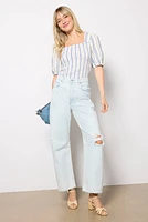 Ellison Smocked Top