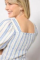 Ellison Smocked Top