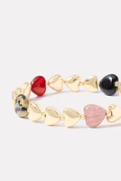 Aria Stone Heart Bracelet