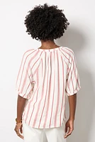 Lumi Split Neck Blouse
