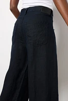Brynn Drawstring Linen Pant