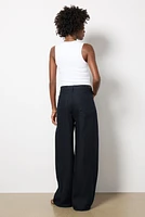 Brynn Drawstring Linen Pant