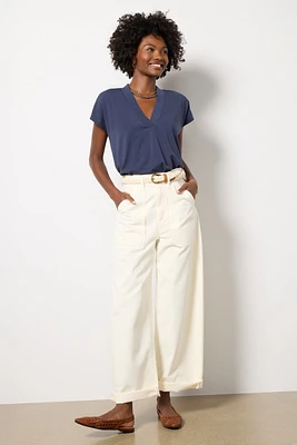 V Neck Modal Tee