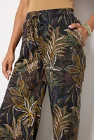 Isla Palm Printed Pants