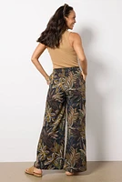 Isla Palm Printed Pants