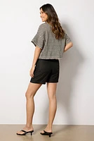 Emily Stretch Linen Walking Short