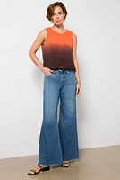 Skye Dip Dye Bubble Top