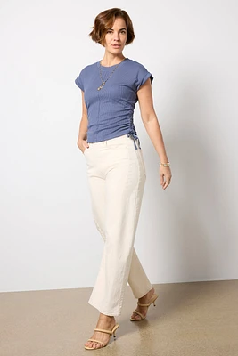 Sawyer Side Tie Top