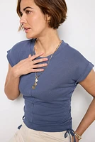 Sawyer Side Tie Top