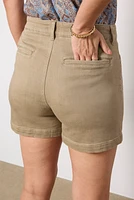 Stretch Terry Patch Pocket Short