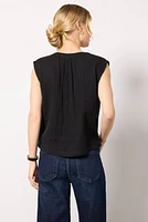 Callie V Neck Airy Top