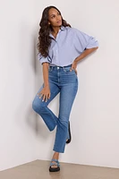 Claudine w/ Raw hem