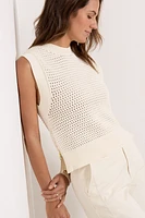 Randal Crop Knit Tank