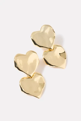 Huntley Heart Drop Earring