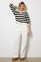 Open Knit Bomber