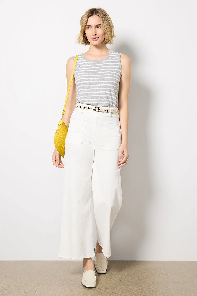 Cropped Sailor Pant