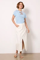 Sky Cotton Tee