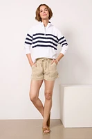 Cabana Towel Terry Quarter Zip