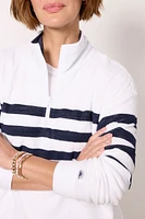 Cabana Towel Terry Quarter Zip