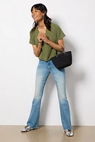 Split Neck Tee