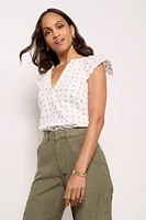 Monica Ruffle Top