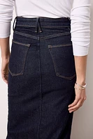 Slit Front Midi