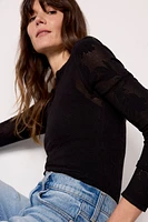 Tibi Mesh Top