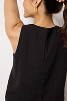 Ruby Gauze Top