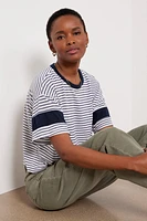 Stripe Blocked Tee