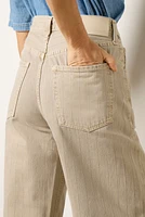 Ayla Raw Hem Crop