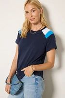 Sadie Colorblock Tee