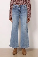 Petite Jean High Rise Wide Leg