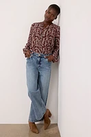 Petite Jean High Rise Wide Leg
