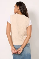 Jillian Checkered Vest
