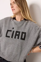 Ciao Oversized Sweatshirt