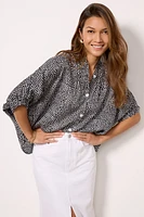 Mandarin Collar Top
