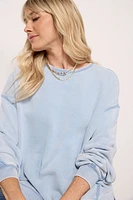 Knit Denim Modern Weekender