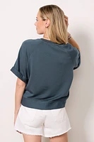 Softest Fleece Sweatshirt Tee