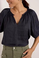 Thea Jacquard Top