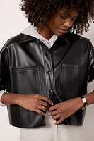 All Day Faux Leather Jacket