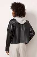 All Day Faux Leather Jacket